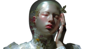 Sorrowful Matryoshka Woman Vinyl Car Decal Sticker – Waterproof & UV-Resistant 8"