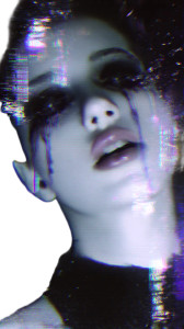 Glitchpunk Muse V2 Vinyl Car Decal Sticker – Waterproof & UV-Resistant 8"