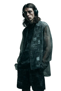 Vogue Male Model Vinyl Car Decal Sticker – Waterproof & UV-Resistant 8"