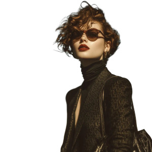 Stylish Fashion Model V3 Vinyl Car Decal Sticker – Waterproof & UV-Resistant 8"