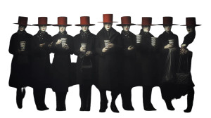 Singing Characters Vinyl Car Decal Sticker – Waterproof & UV-Resistant 8"