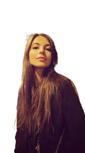 Brunette In Paris Vinyl Car Decal Sticker – Waterproof & UV-Resistant 8"