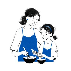 Cooking Together V4 Vinyl Car Decal Sticker – Waterproof & UV-Resistant 8"