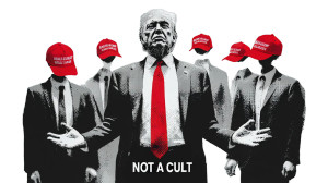 Cult Leader Scene Vinyl Car Decal Sticker – Waterproof & UV-Resistant 8"