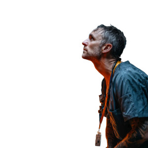 Technician In Scrubs Vinyl Car Decal Sticker – Waterproof & UV-Resistant 8"