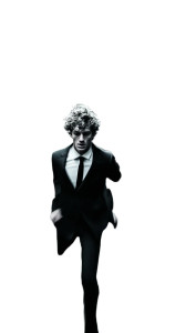 Running Businessman V4 Vinyl Car Decal Sticker – Waterproof & UV-Resistant 8"