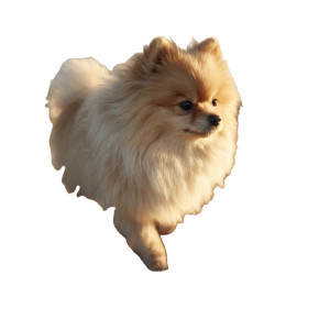 Fluffy Pomeranian Meadow Vinyl Car Decal Sticker – Waterproof & UV-Resistant 8" Fluffy Pomeranian Meadow Vinyl Car Decal Sticker – Waterproof & UV-Resistant 8"