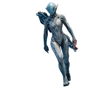 Elven Space Warrior Vinyl Car Decal Sticker – Waterproof & UV-Resistant 8"