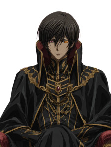 Lelouch'S Dramatic Pose Vinyl Car Decal Sticker – Waterproof & UV-Resistant 8"