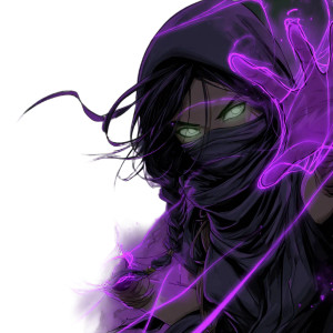 Mysterious Magic Woman Vinyl Car Decal Sticker – Waterproof & UV-Resistant 8"