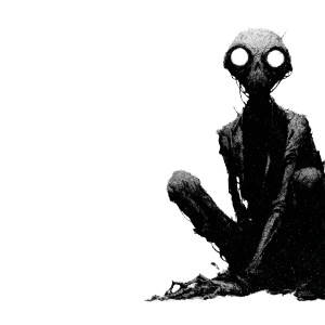 Strange Alien Creature V2 Vinyl Car Decal Sticker – Waterproof & UV-Resistant 8"