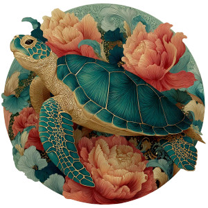 Stylized Turtle Mandala Vinyl Car Decal Sticker – Waterproof & UV-Resistant 8" Stylized Turtle Mandala Vinyl Car Decal Sticker – Waterproof & UV-Resistant 8"
