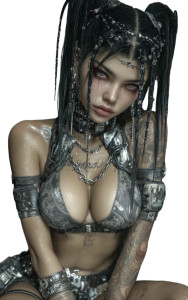 Cyberpunk Artistic Woman V2 Vinyl Car Decal Sticker – Waterproof & UV-Resistant 8" Cyberpunk Artistic Woman V2 Vinyl Car Decal Sticker – Waterproof & UV-Resistant 8"