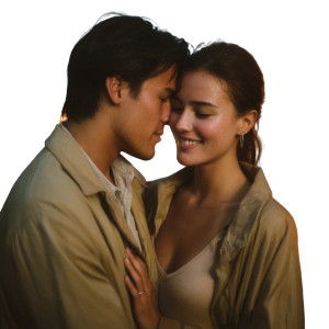 Romantic Latin Couple Vinyl Car Decal Sticker – Waterproof & UV-Resistant 8"