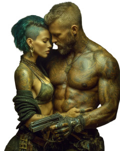 Cyberpunk Couple Embrace Vinyl Car Decal Sticker – Waterproof & UV-Resistant 8" Cyberpunk Couple Embrace Vinyl Car Decal Sticker – Waterproof & UV-Resistant 8"