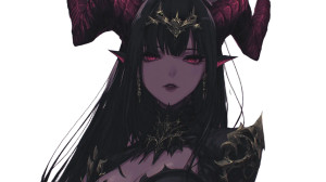 Demon Queen V8 Vinyl Car Decal Sticker – Waterproof & UV-Resistant 8"