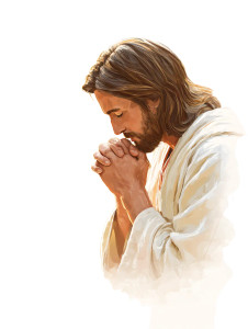 Praying Jesus Christ Vinyl Car Decal Sticker – Waterproof & UV-Resistant 8"