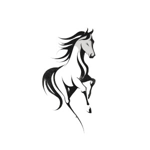 Dressage Horse Logo Vinyl Car Decal Sticker – Waterproof & UV-Resistant 8" Dressage Horse Logo Vinyl Car Decal Sticker – Waterproof & UV-Resistant 8"