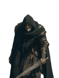 Dark Fantasy Assassin Vinyl Car Decal Sticker – Waterproof & UV-Resistant 8"