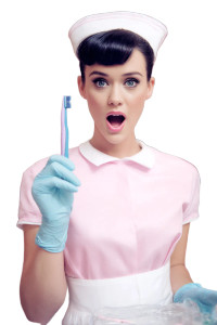 Katy Perry Dentist Vinyl Car Decal Sticker – Waterproof & UV-Resistant 8"