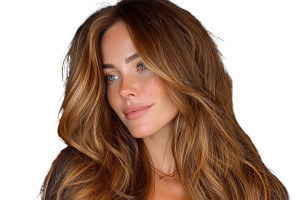 Balayage Highlights Vinyl Car Decal Sticker – Waterproof & UV-Resistant 8"