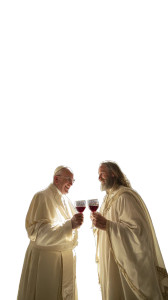 Sacred Toast Vinyl Car Decal Sticker – Waterproof & UV-Resistant 8"