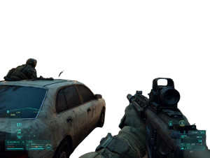 Tactical Operative View Vinyl Car Decal Sticker – Waterproof & UV-Resistant 8"