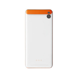 Transparent White Phone Vinyl Car Decal Sticker – Waterproof & UV-Resistant 8"