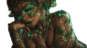 Goddess Of Nature Vinyl Car Decal Sticker – Waterproof & UV-Resistant 8"