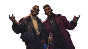 Stylish Men Dancing V2 Vinyl Car Decal Sticker – Waterproof & UV-Resistant 8"