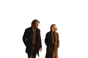 Romantic River Walk Vinyl Car Decal Sticker – Waterproof & UV-Resistant 8"