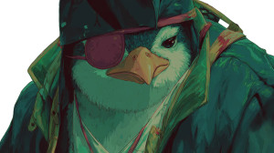 Battle Penguin V2 Vinyl Car Decal Sticker – Waterproof & UV-Resistant 8"