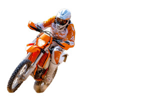 Motocross Jump Vinyl Car Decal Sticker – Waterproof & UV-Resistant 8"