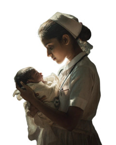 Nurse With Newborn Vinyl Car Decal Sticker – Waterproof & UV-Resistant 8" Nurse With Newborn Vinyl Car Decal Sticker – Waterproof & UV-Resistant 8"