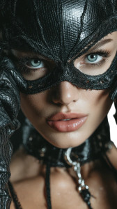 Evil Catwoman Model Vinyl Car Decal Sticker – Waterproof & UV-Resistant 8"