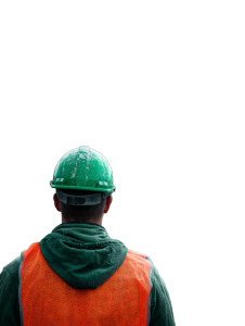 Construction Worker V7 Vinyl Car Decal Sticker – Waterproof & UV-Resistant 8"