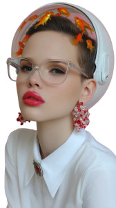 Astronaut Woman Fish Vinyl Car Decal Sticker – Waterproof & UV-Resistant 8"