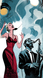 Glamorous Singer Performance Vinyl Car Decal Sticker – Waterproof & UV-Resistant 8"