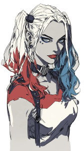 Harley Quinn Art V3 Vinyl Car Decal Sticker – Waterproof & UV-Resistant 8"