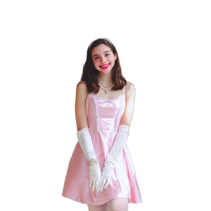 Prom Girl Vinyl Car Decal Sticker – Waterproof & UV-Resistant 8"