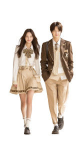 Luxurious Korean Couple Vinyl Car Decal Sticker – Waterproof & UV-Resistant 8"