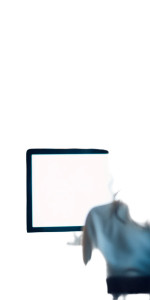 Business Person Working V2 Vinyl Car Decal Sticker – Waterproof & UV-Resistant 8"