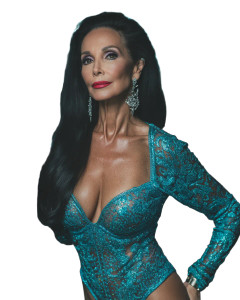 Glamorous Elderly Woman V2 Vinyl Car Decal Sticker – Waterproof & UV-Resistant 8"