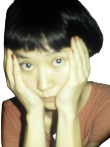 Asian Woman Portrait V33 Vinyl Car Decal Sticker – Waterproof & UV-Resistant 8"