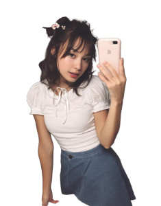Kawaii Selfie Girl V2 Vinyl Car Decal Sticker – Waterproof & UV-Resistant 8" Kawaii Selfie Girl V2 Vinyl Car Decal Sticker – Waterproof & UV-Resistant 8"