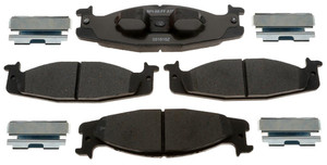 Raybestos Brakes Brake Pad MGD632CH R-Line; OE Replacement; Ceramic; Includes Mounting Hardware