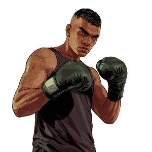 Lean Boxer Pose V2 Vinyl Car Decal Sticker – Waterproof & UV-Resistant 8"