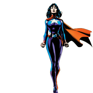 Female Superhero 1989 Vinyl Car Decal Sticker – Waterproof & UV-Resistant 8"