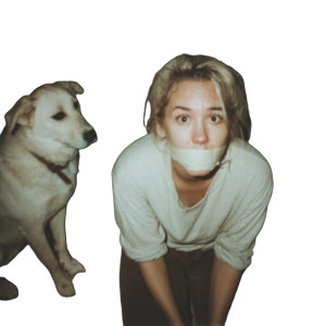 Scared Blonde Woman V2 Vinyl Car Decal Sticker – Waterproof & UV-Resistant 8"