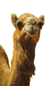 Desert Camel Vinyl Car Decal Sticker – Waterproof & UV-Resistant 8"